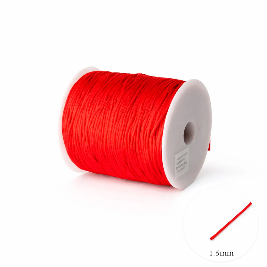 Hilo 1.5 mm Celular Rojo · Hilos · Beads Market Co