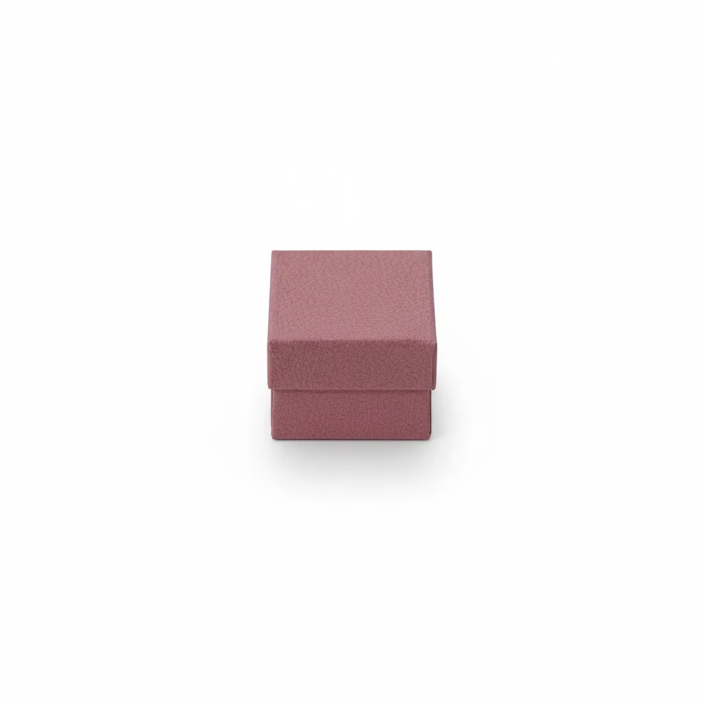 Caja de joyería cuadrada 5×5×3,5 cm · Empaques por unidad · Beads Market Co