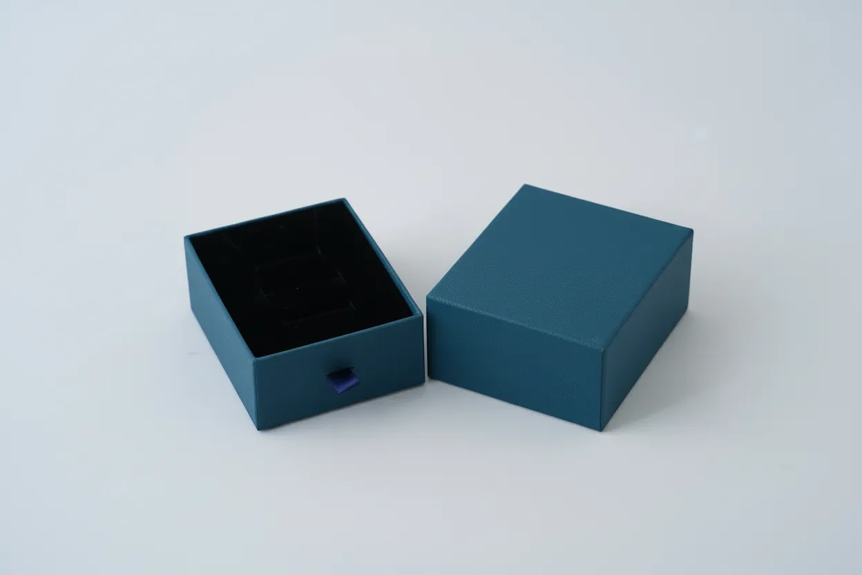 Caja para Joyería Cuadrada 7×9×3,5 cm · Empaques por unidad · Beads Market Co