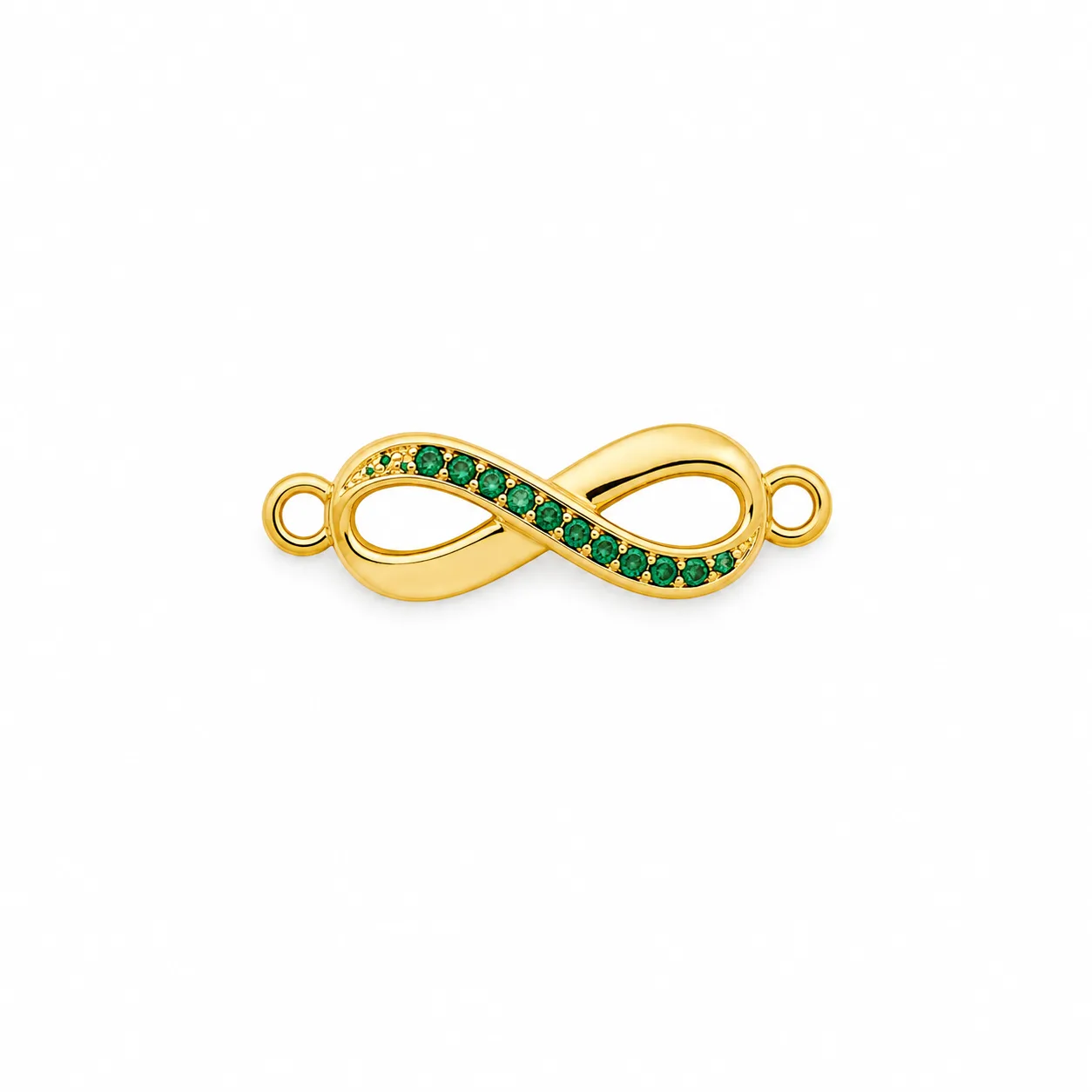 Herraje Infinito Shine Verde · Herrajes · Beads Market Co
