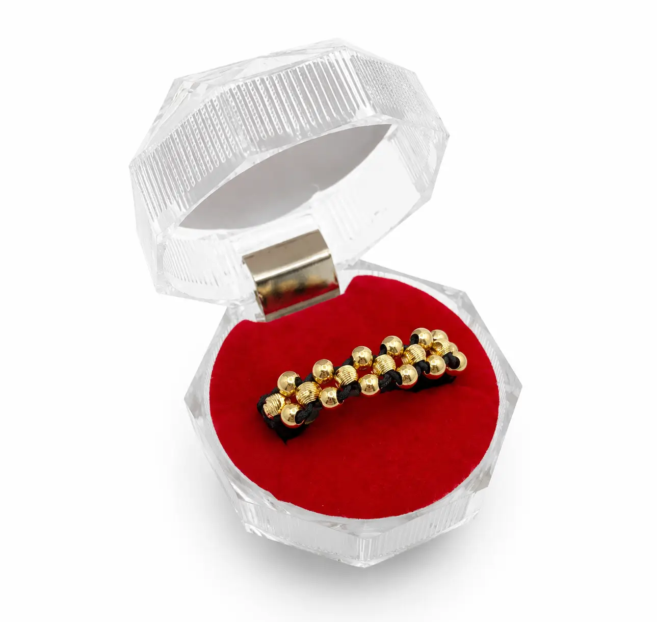 Anillo Triple Carrril Italiso 3mm  · Anillos tejidos · Beads Market Co