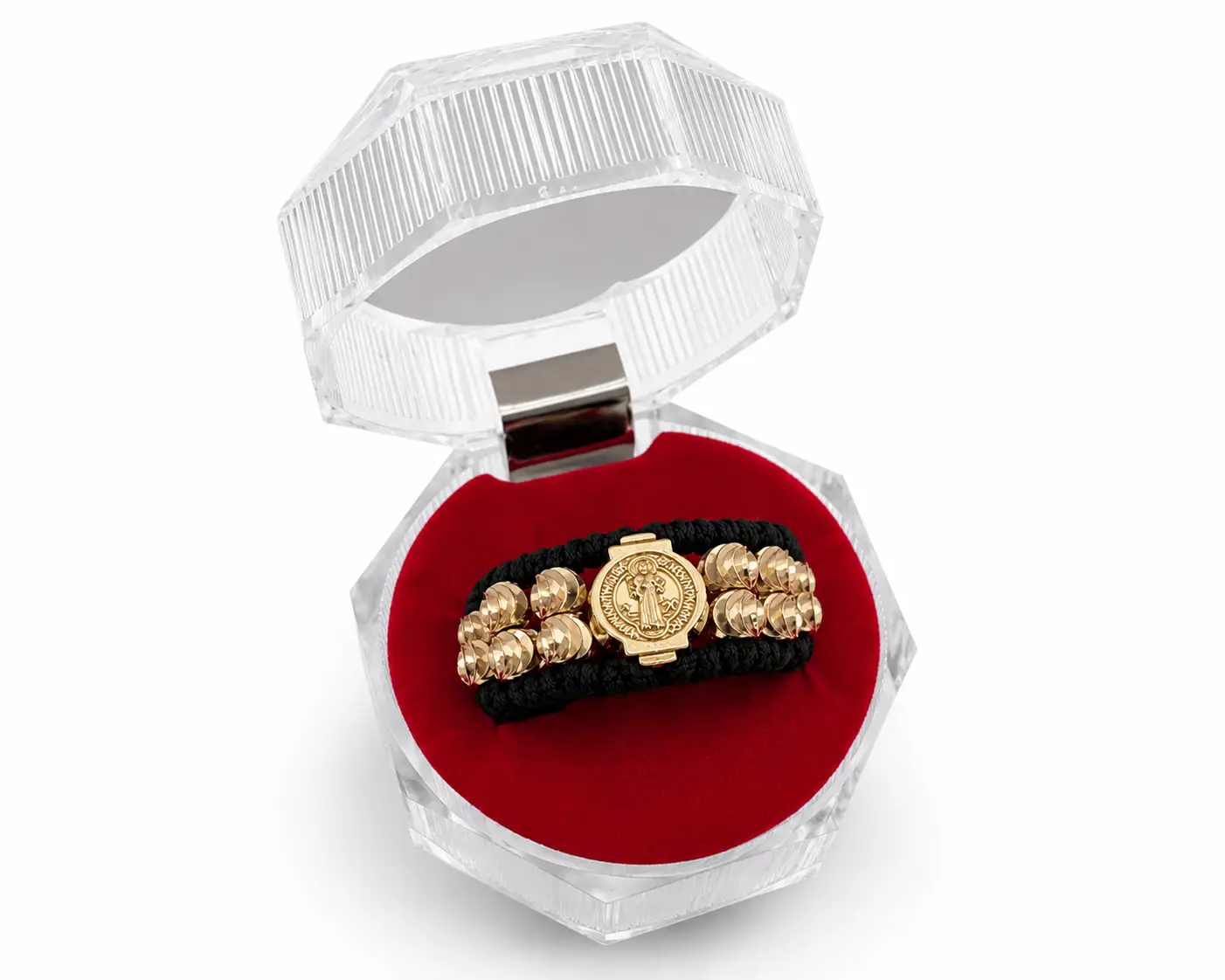 Anillo San Benito Italiano  · Anillos tejidos · Beads Market Co