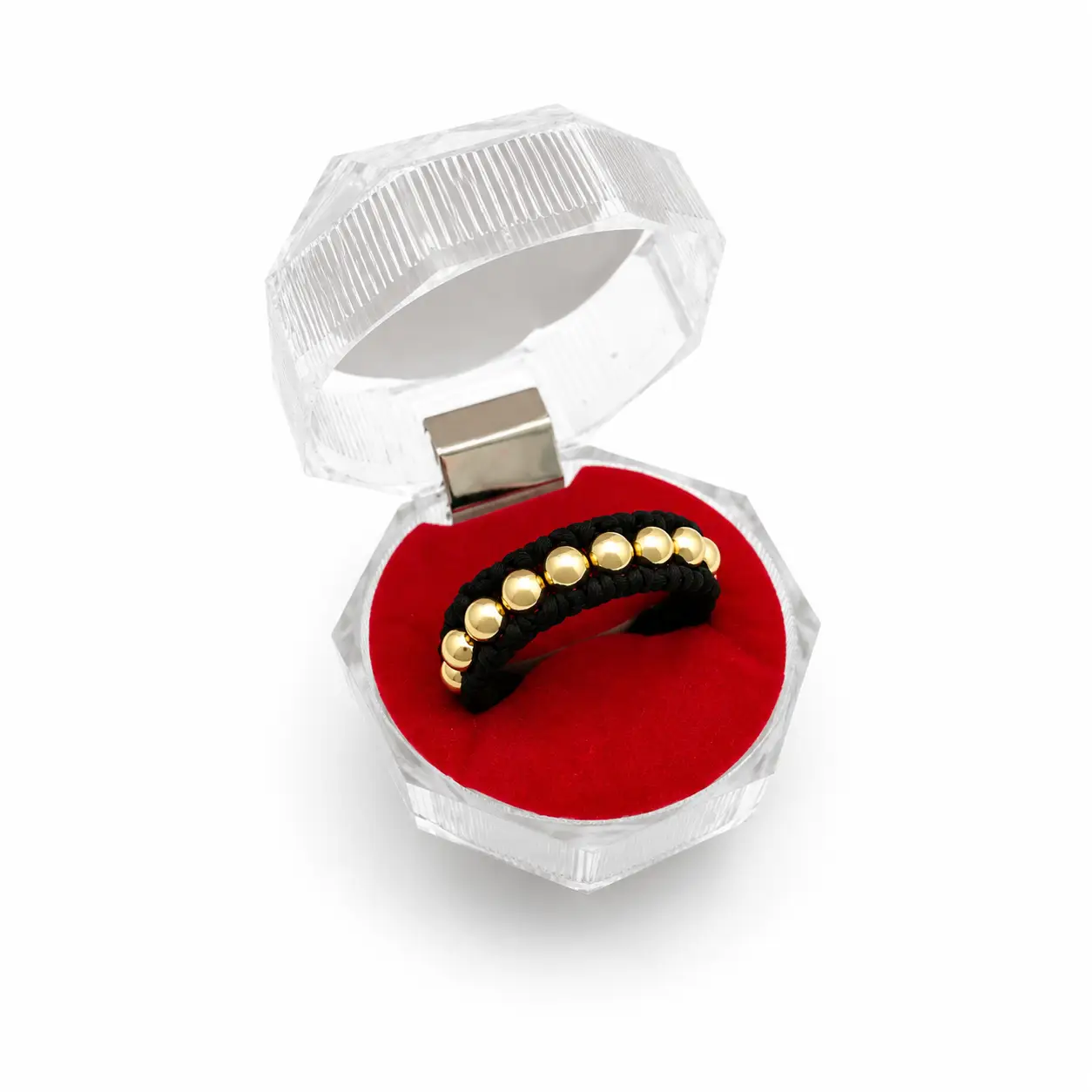 Anillo Un Carril Liso  · Anillos tejidos · Beads Market Co