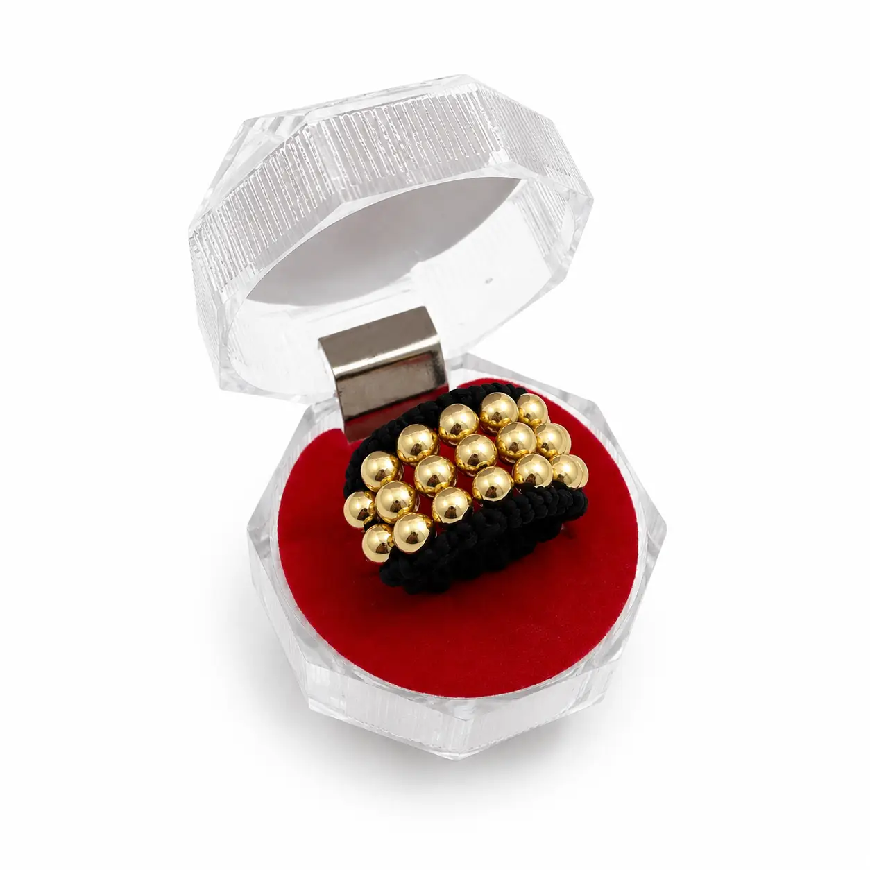Anillo Triple Carril Central Liso 4mm · Anillos tejidos · Beads Market Co