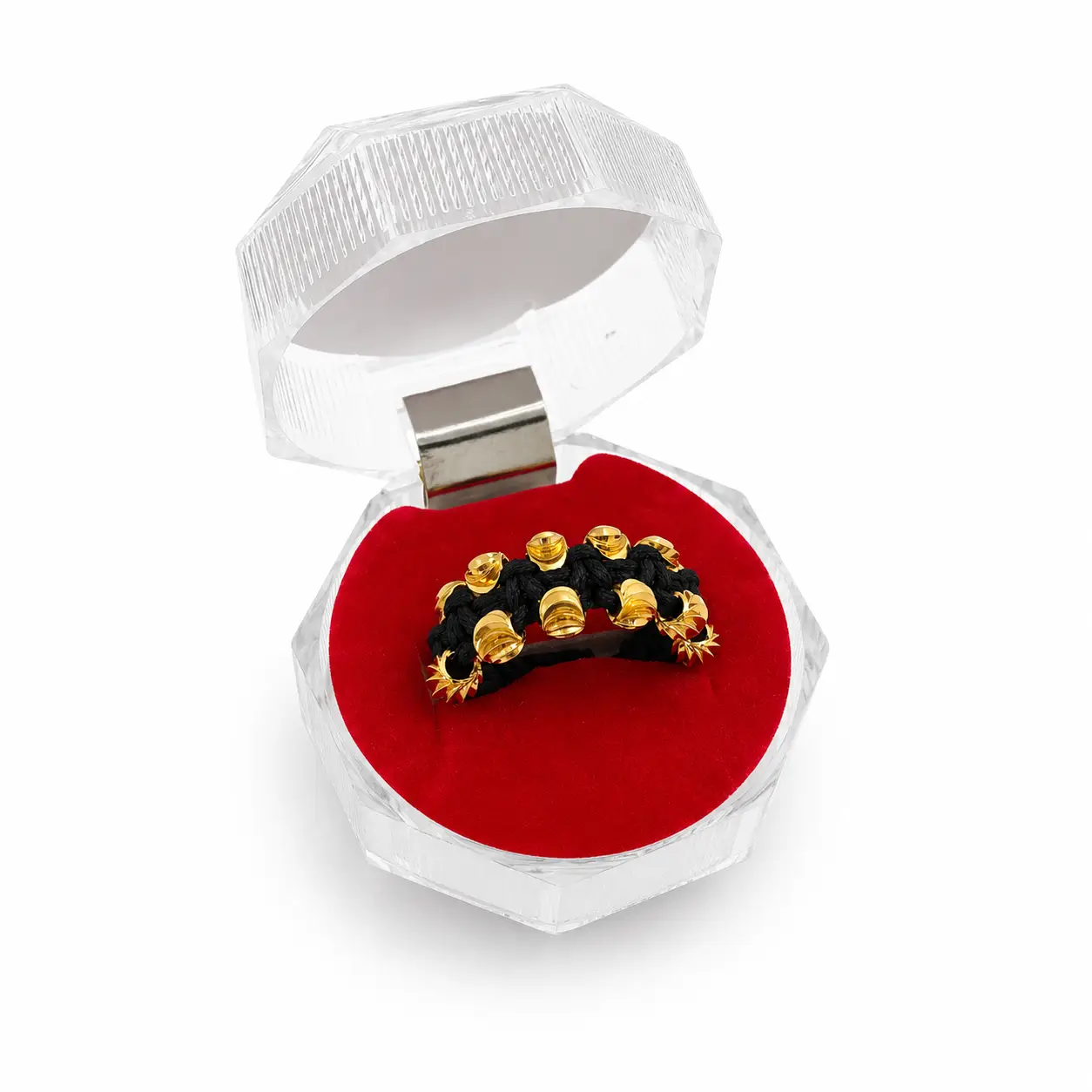 Anillo Doble Carril Exterior Itali · Anillos tejidos · Beads Market Co