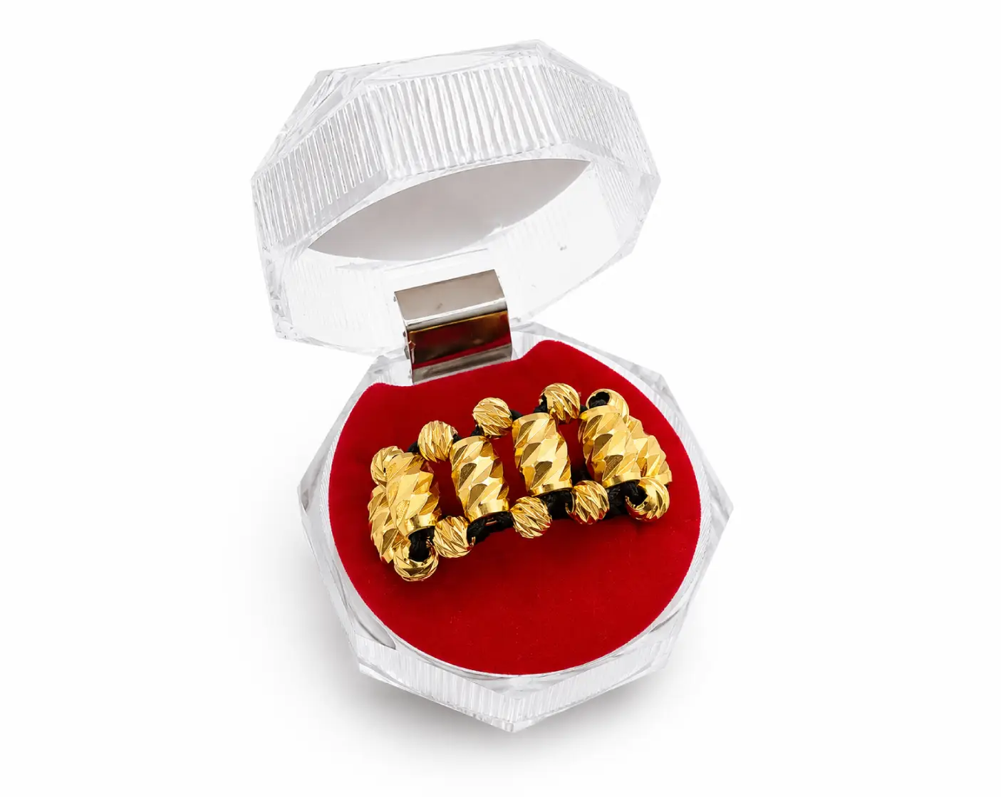 Anillo Triple Carril Canutillo Diam 6mm · Anillos tejidos · Beads Market Co