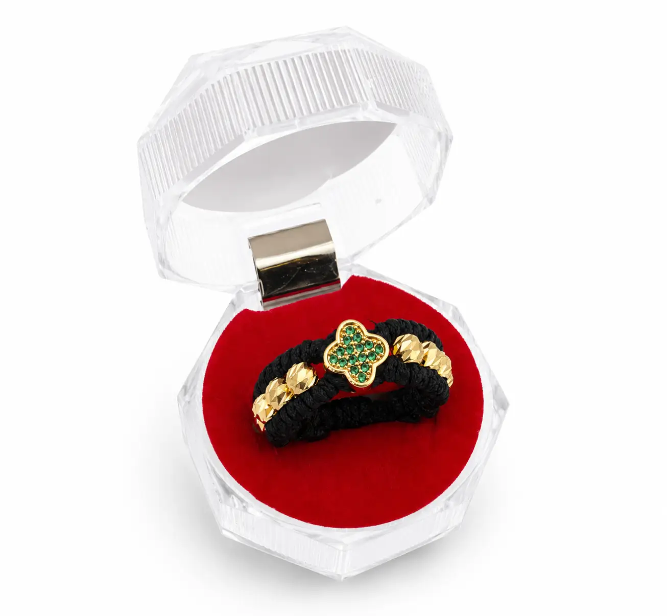 Anillo Verdan Un Carril · Anillos tejidos · Beads Market Co