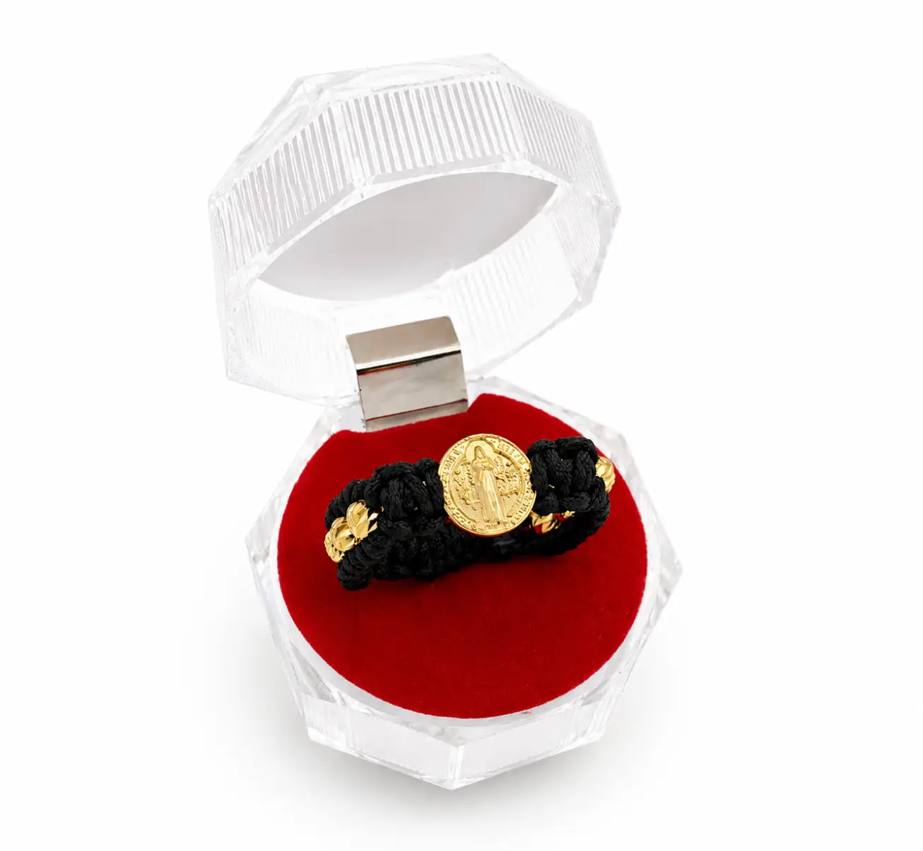 Anillo De San Benito Un Carril · Anillos tejidos · Beads Market Co