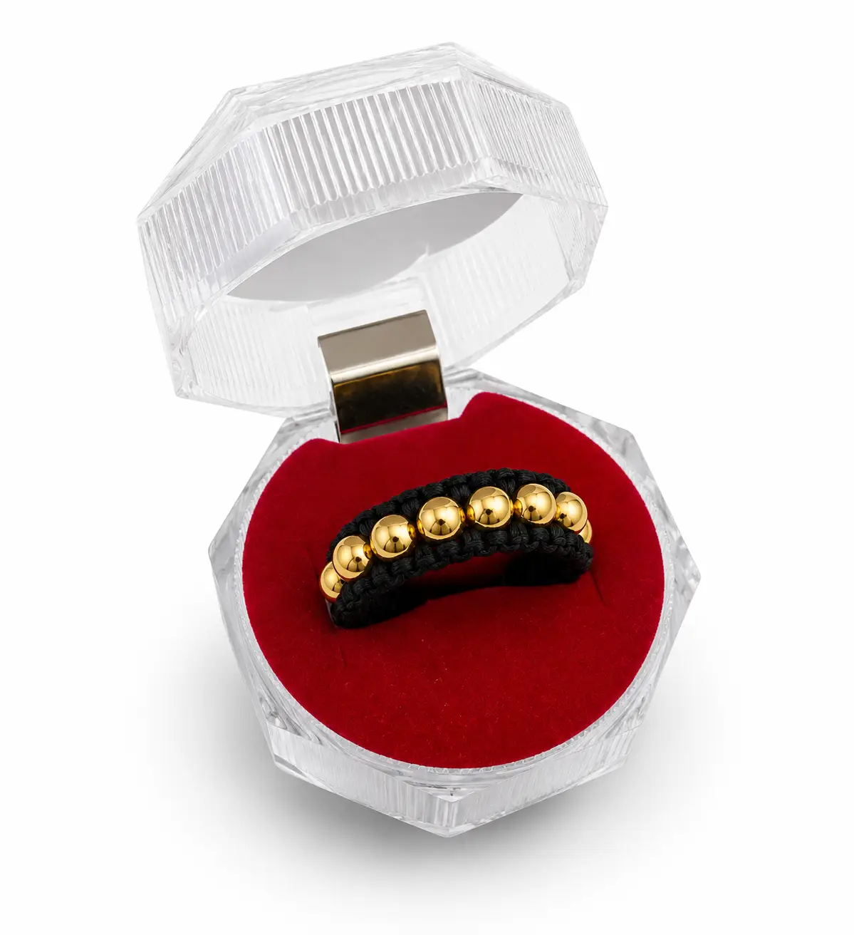 Anillo Un Carril  Liso 4mm  · Anillos tejidos · Beads Market Co