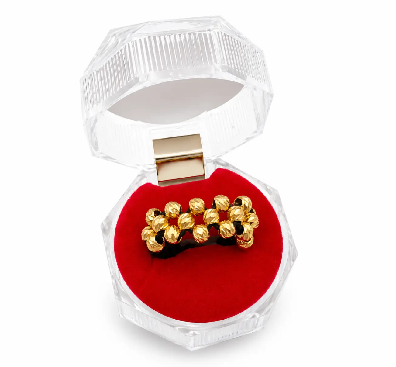 Anillo Triple Carril Full 4mm Diam · Anillos tejidos · Beads Market Co