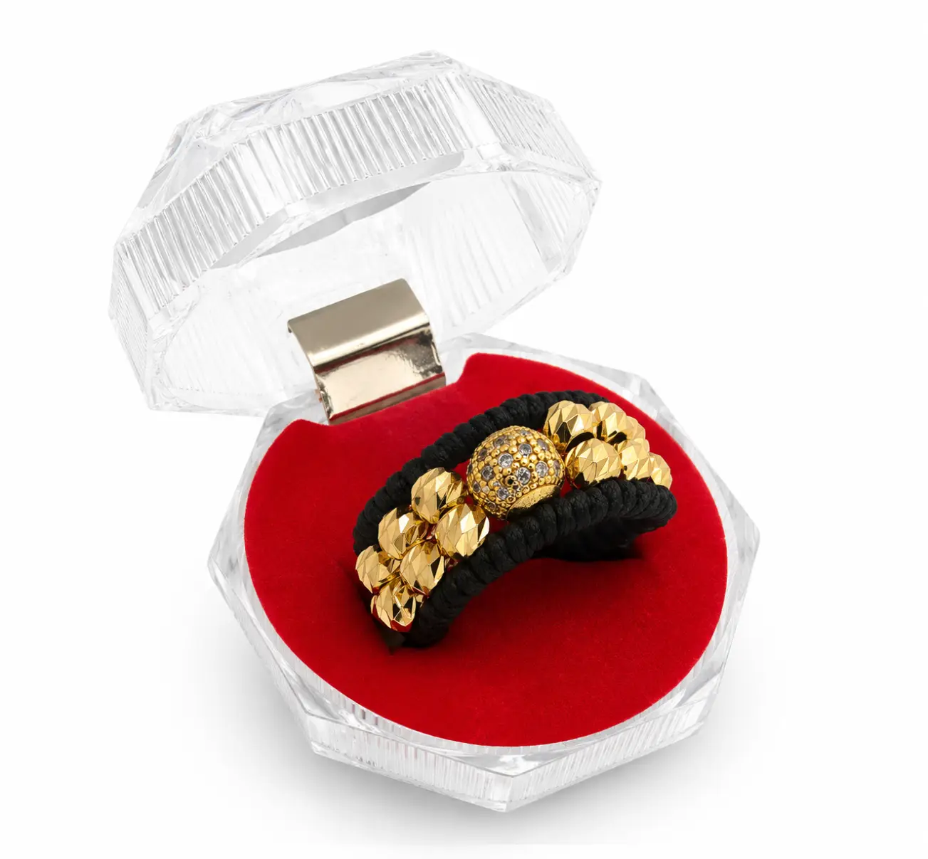 Anillo Bola De Fuego · Anillos tejidos · Beads Market Co