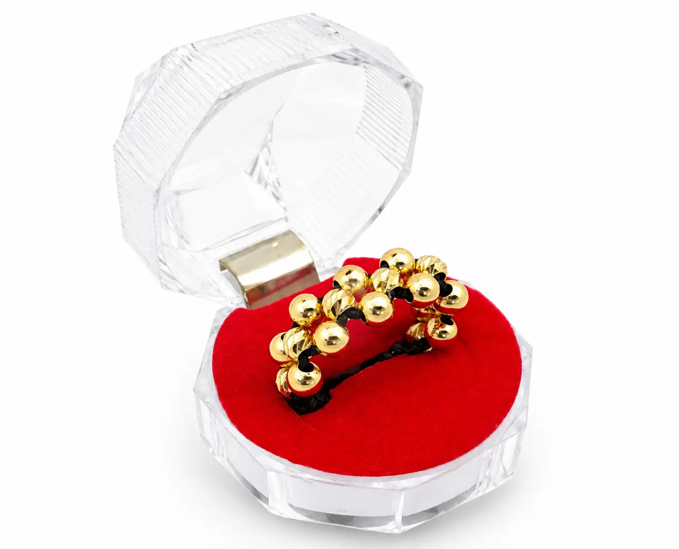 Anillo Triple Carril Diamaliso 4mm · Anillos tejidos · Beads Market Co