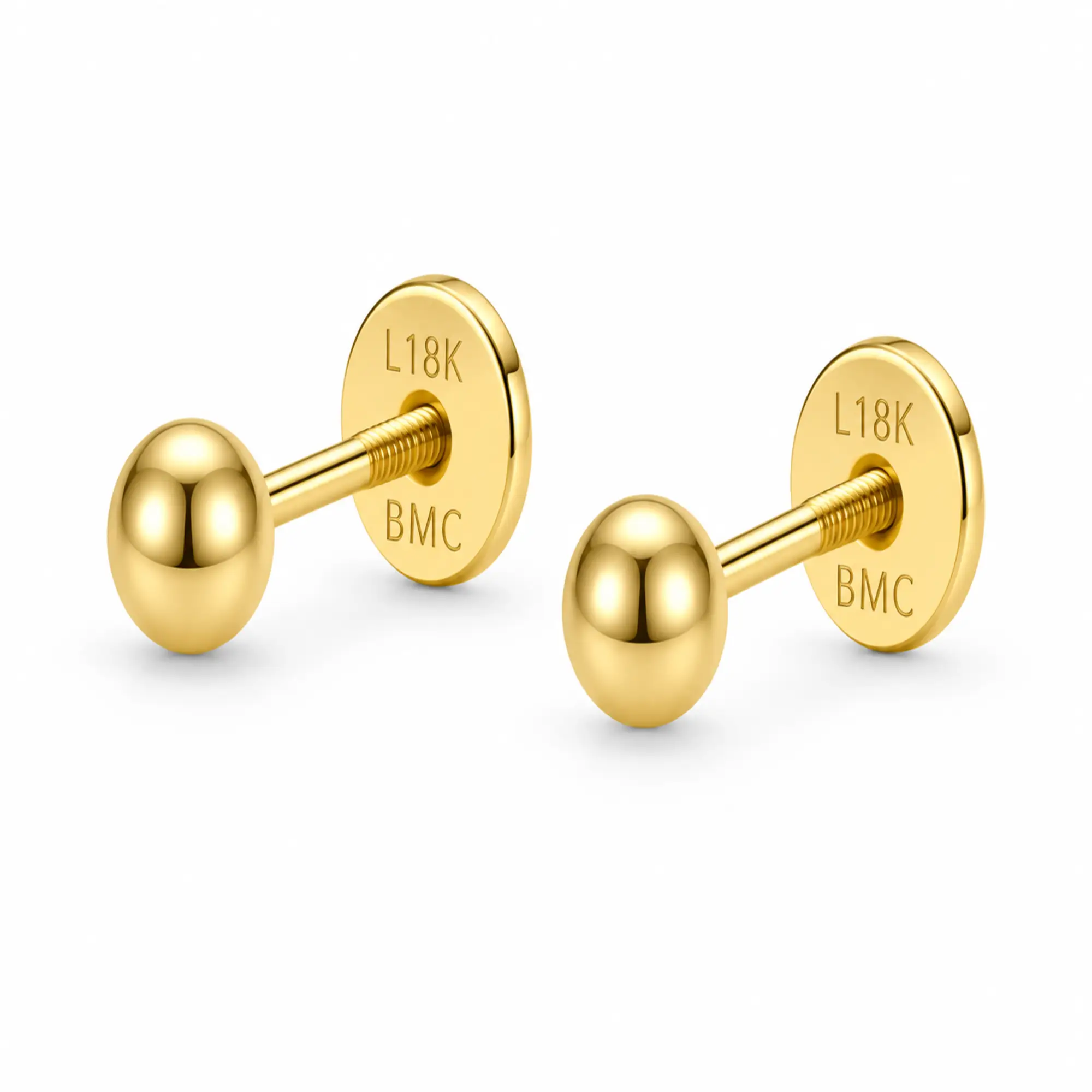 Topos Doré 4 mm · Topos de Seguridad · Beads Market Co
