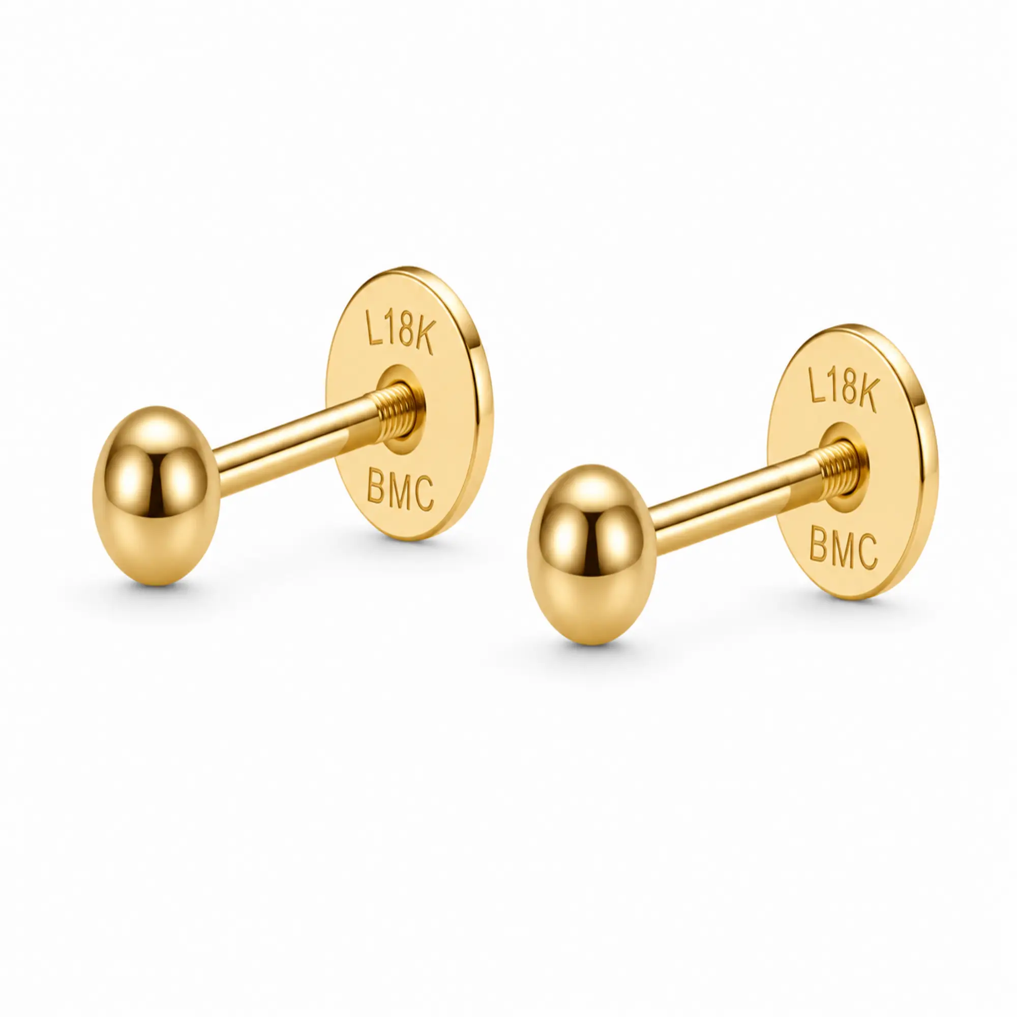 Topos Doré 3 mm · Topos de Seguridad · Beads Market Co