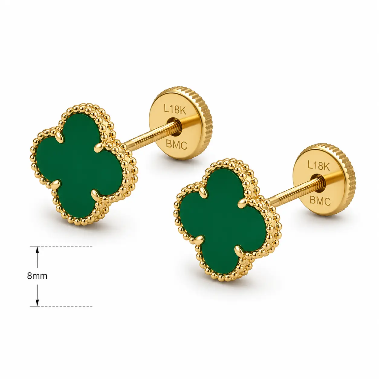 Topos Cloé Verde · Topos de Seguridad · Beads Market Co