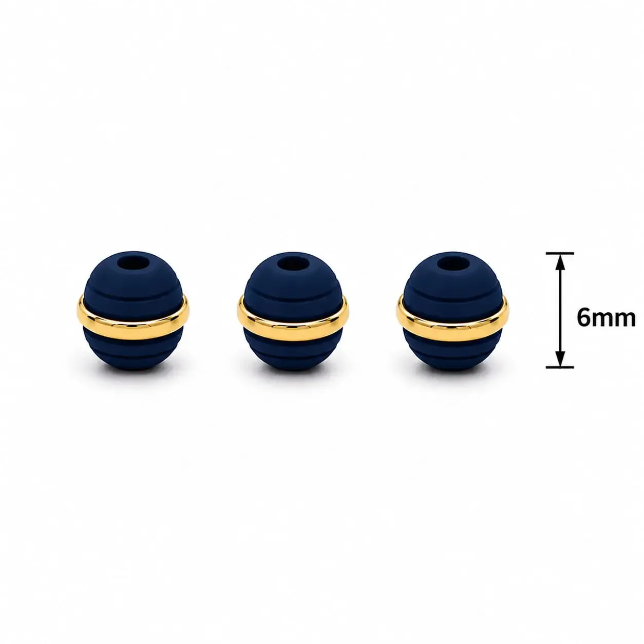Neopreno Argollado AzulP 6mm · Neoprenos