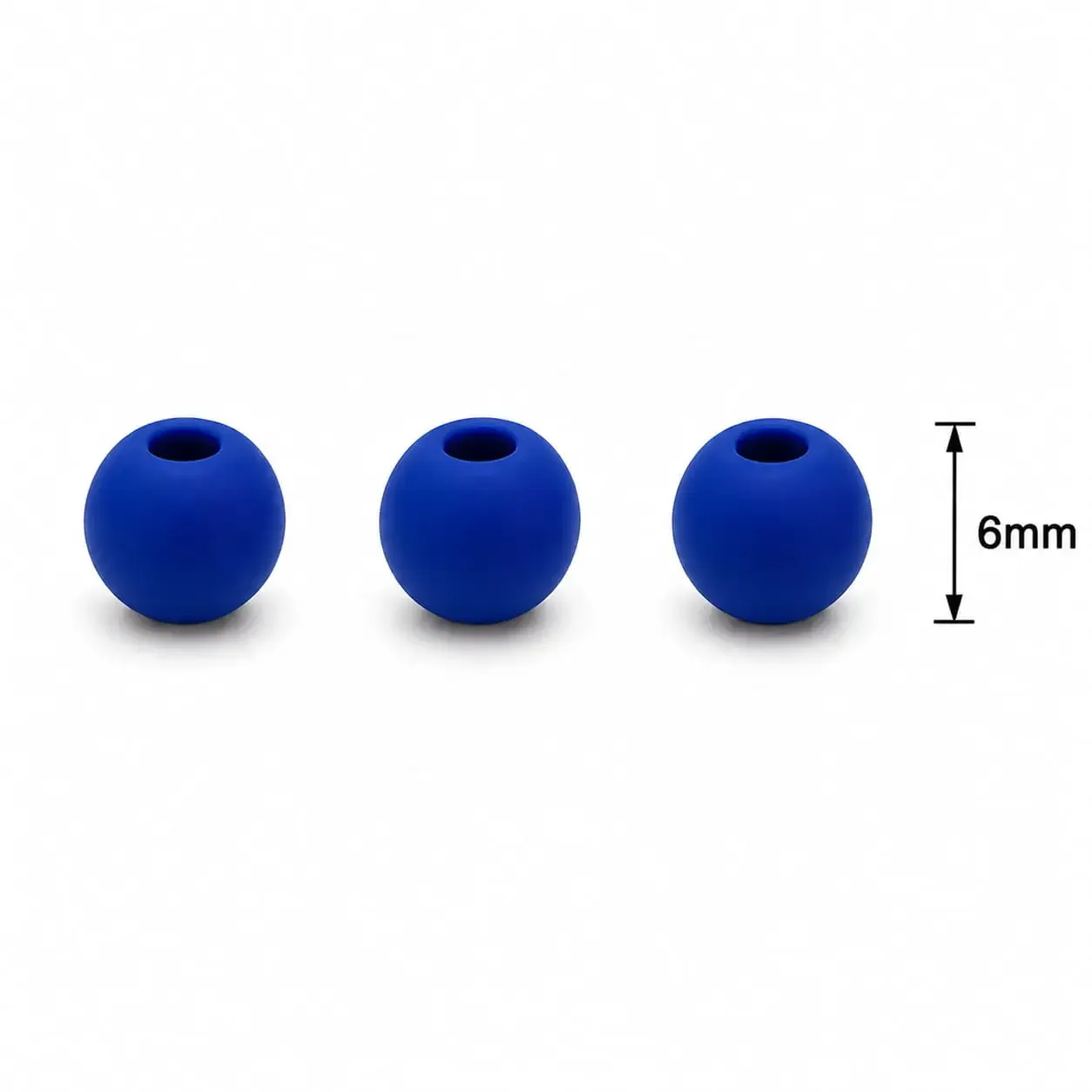 Neopreno Lisa Azul Rey 6mm · Neoprenos · Beads Market Co
