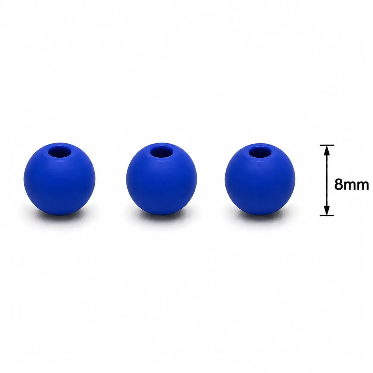 Neopreno Lisa Azul Rey 8mm · Neoprenos · Beads Market Co
