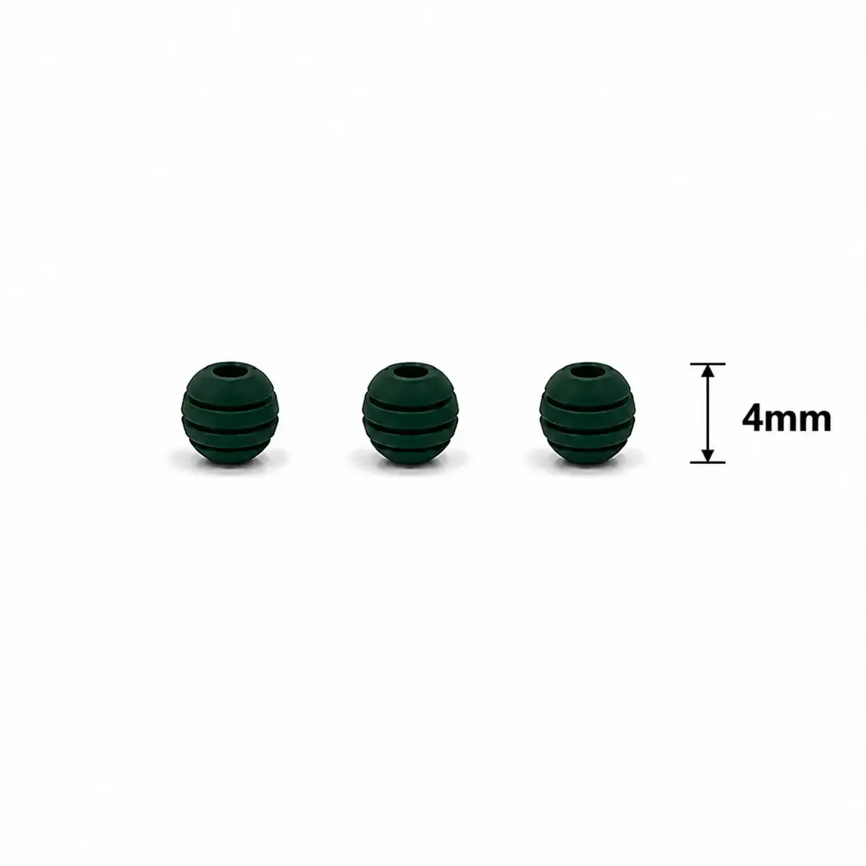 Neopreno Ranurado Verde 4mm · Neoprenos · Beads Market Co