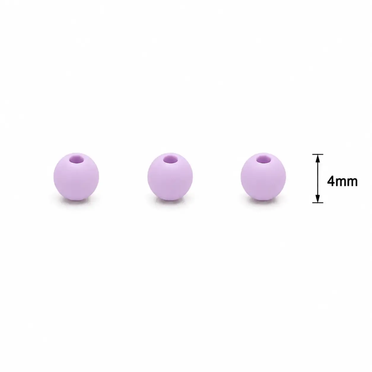 Neopreno Liso Lila 4mm · Neoprenos · Beads Market Co