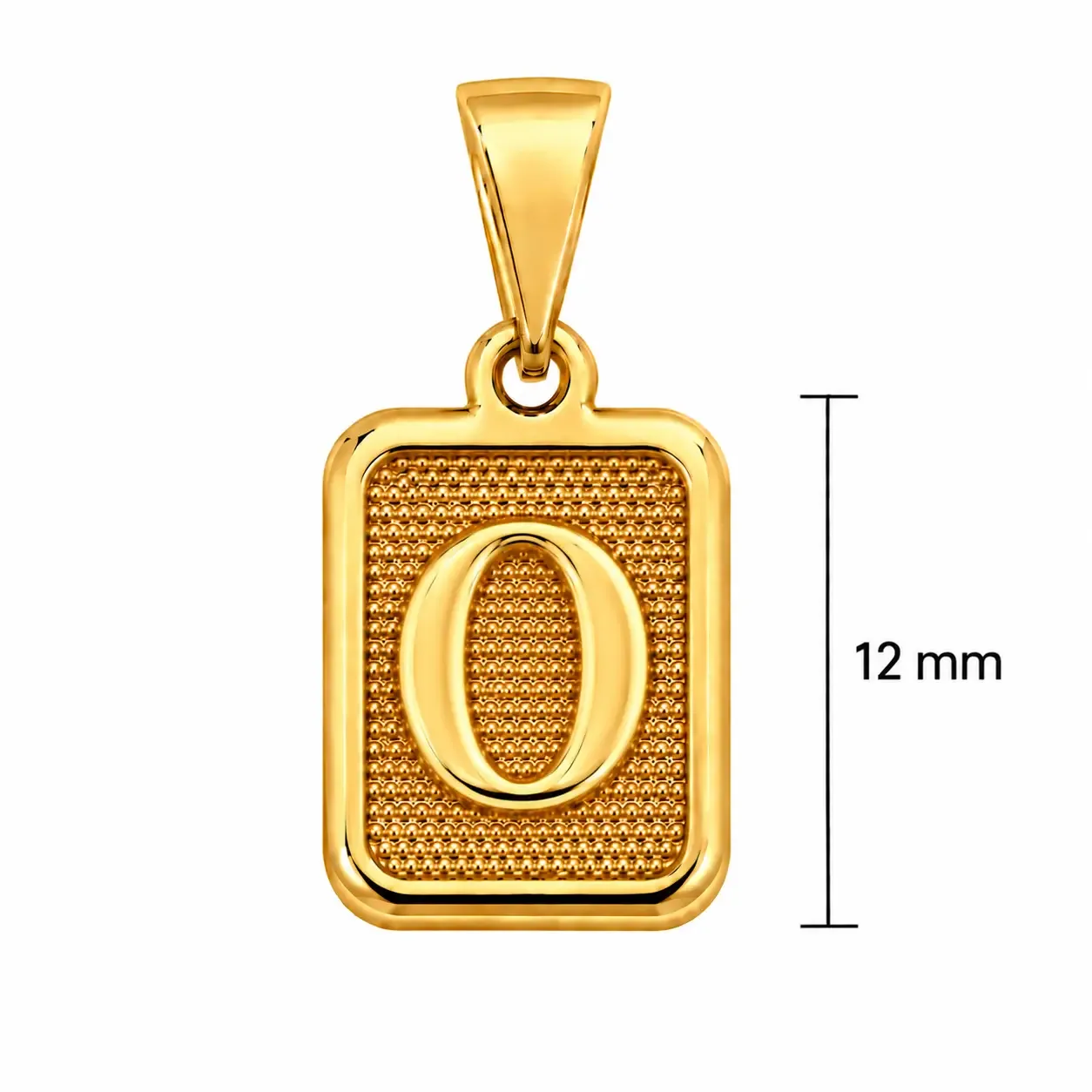 Letra O 12mm · Dijes · Beads Market Co