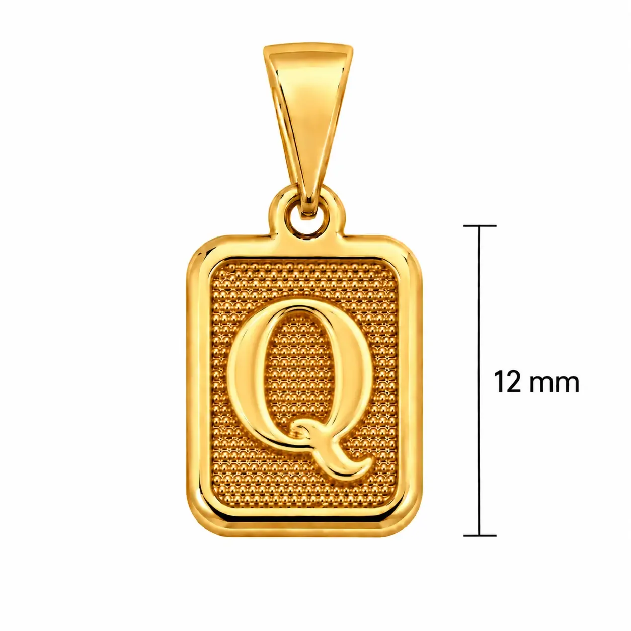 Letra Q 12mm · Dijes · Beads Market Co