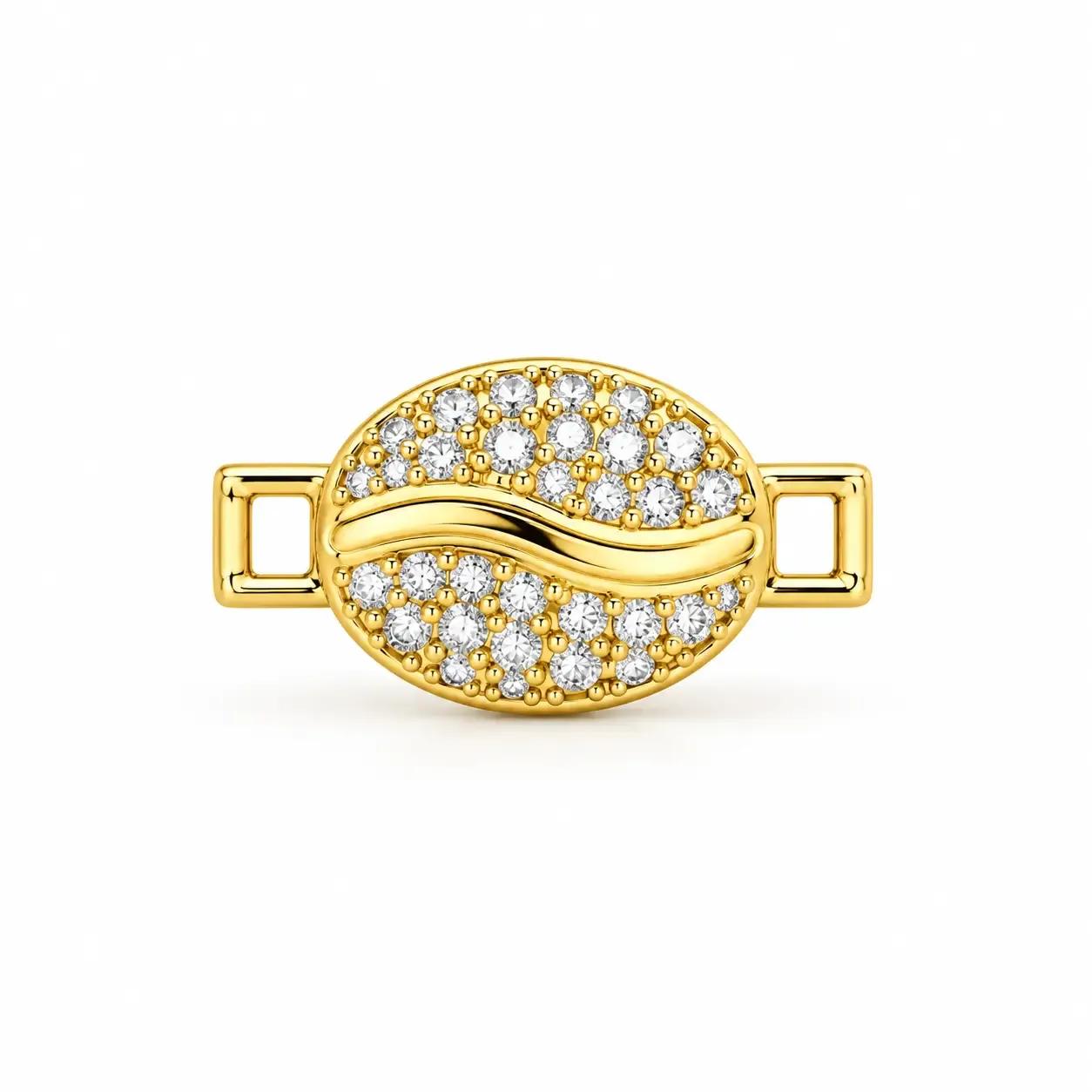 Grano De Café Cristal · Herrajes · Beads Market Co